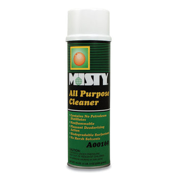 Misty® Green All-purpose Cleaner, Citrus Scent, 19 Oz Aerosol Spray, 12-carton freeshipping - TVN Wholesale